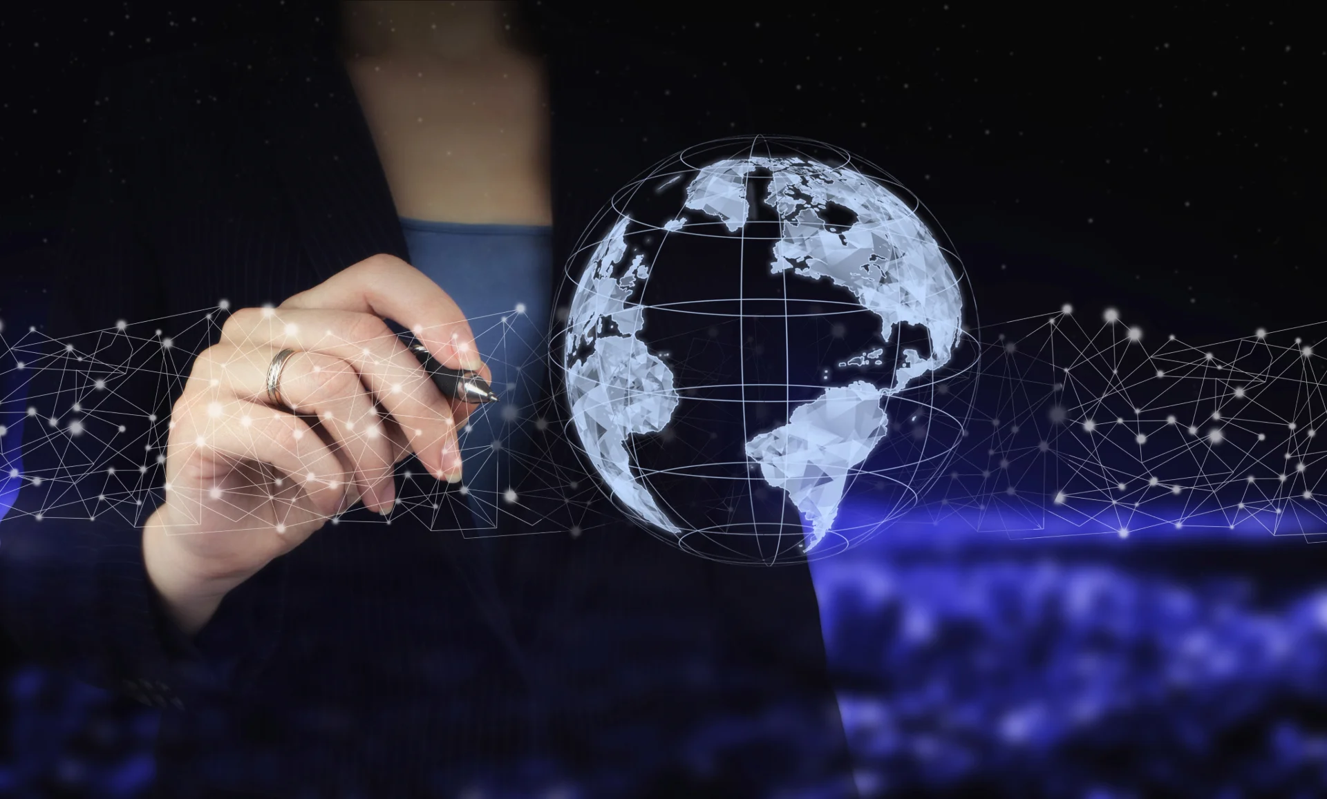 Global connectivity visualization