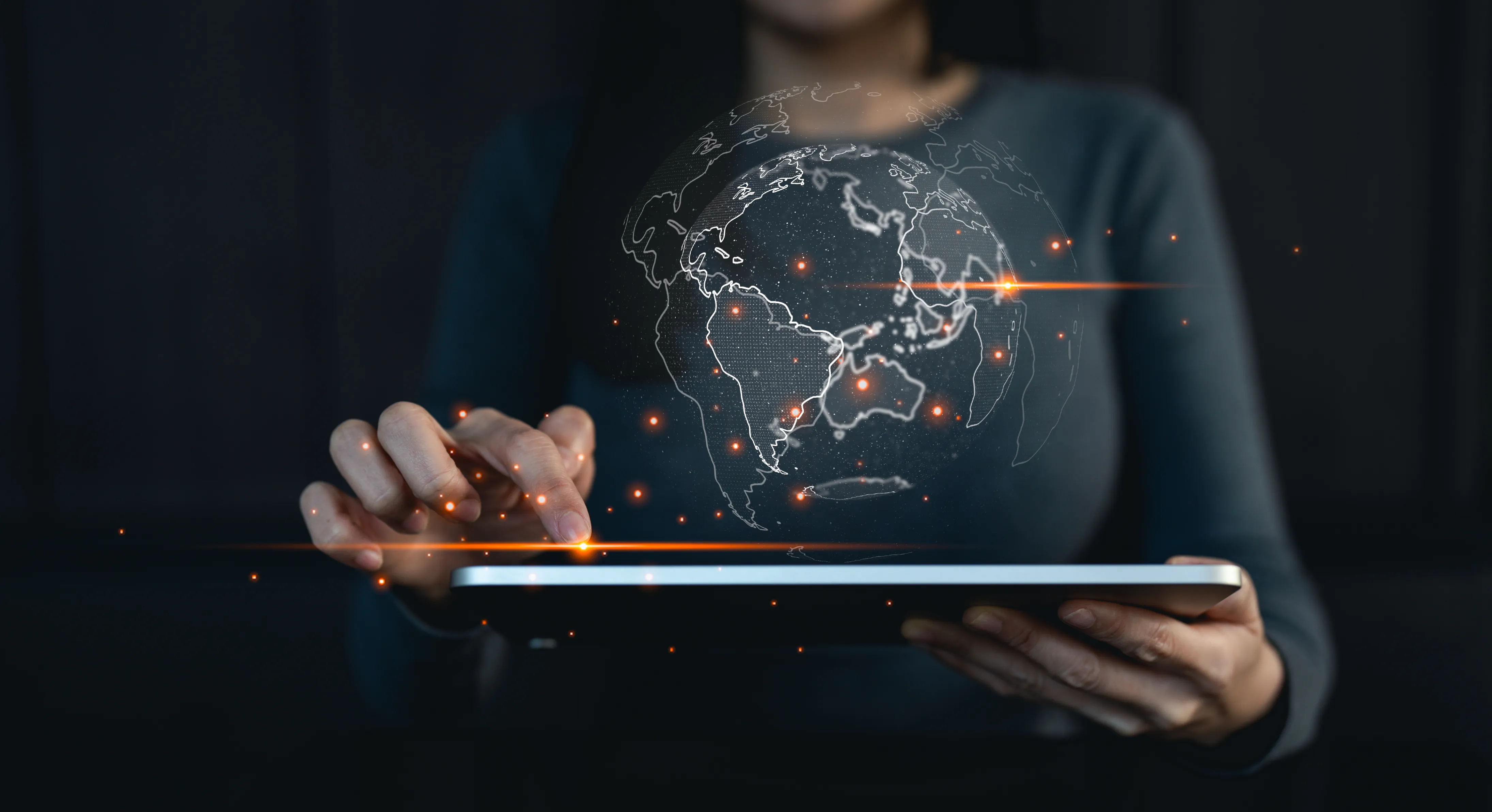 Global geopolitical visualization